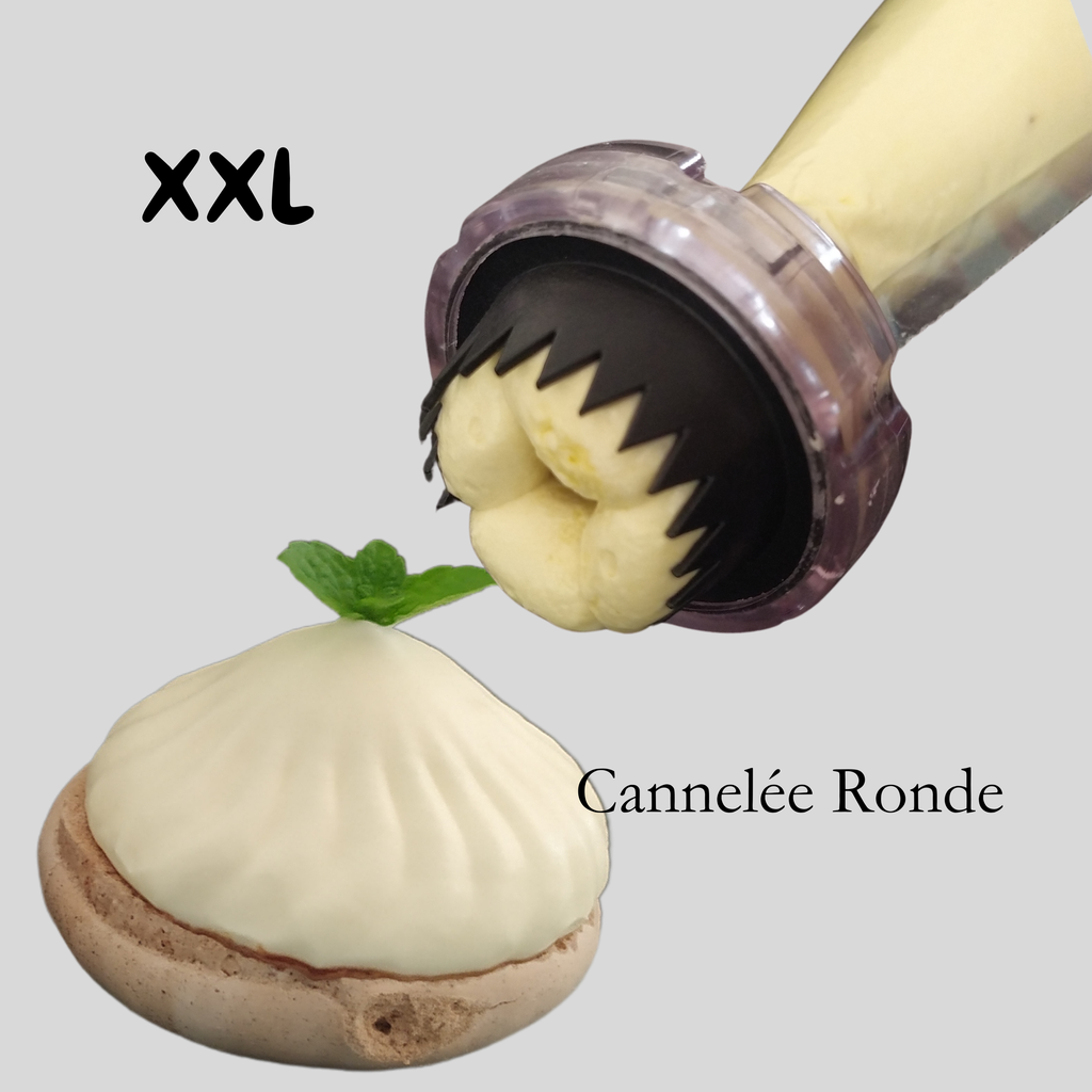 Plateau XXL - Rond (Cannelé - 2,5cm, Non merci ( Plateau seul))